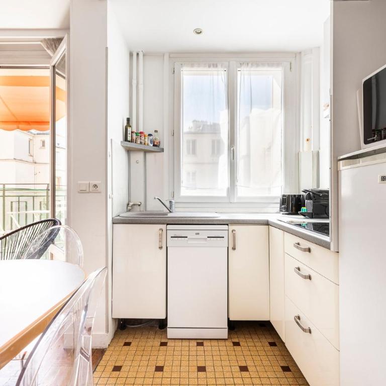 Appartement lumineux + terrasse – Hypercentre Paris - Apartamento - 7