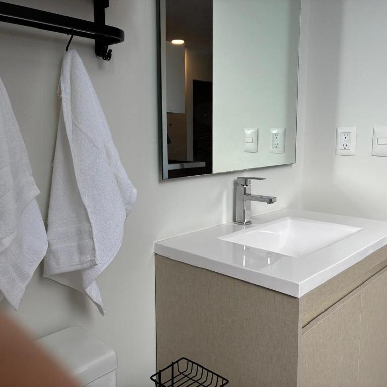 Adhoc Torre Colonia Executive Apartments Monterrey Downtown - Two-Bedroom Apartment with Mountain View - 20