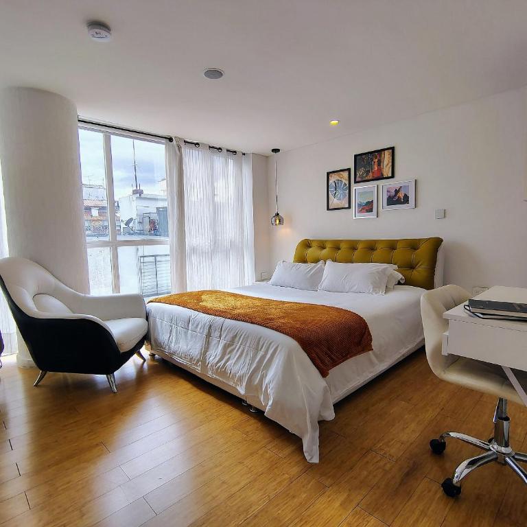 Estudio funcional + WiFi | Cerca Fundación Santa Fe y Unicentro - Apartamento Estudio - 2