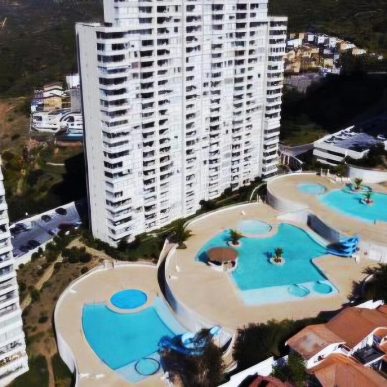 Atardeceres increíbles en Reñaca Piscina, Parking, súper amplio - Two-Bedroom Apartment - 26