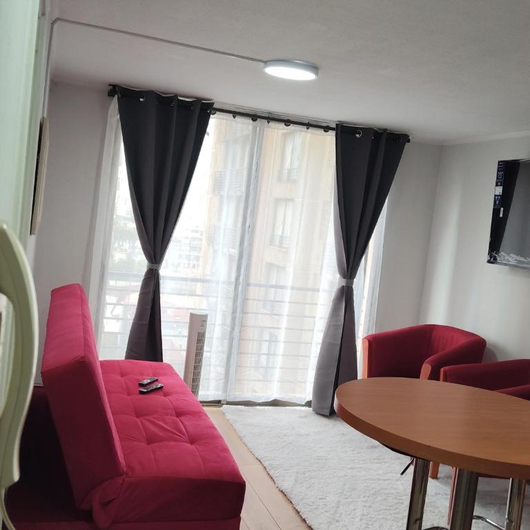 Santi Domingo 4 Metro Plaza de Armas Santiago Centro - One-Bedroom Apartment - 9