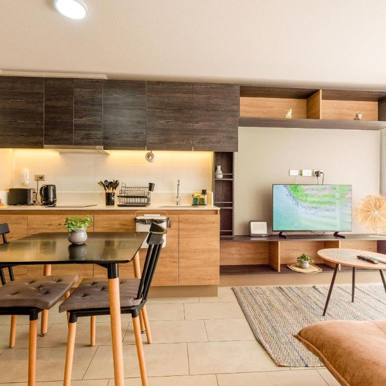 VR| estadio nacional | parking | metro| balcon| AC - One-Bedroom Apartment - 2