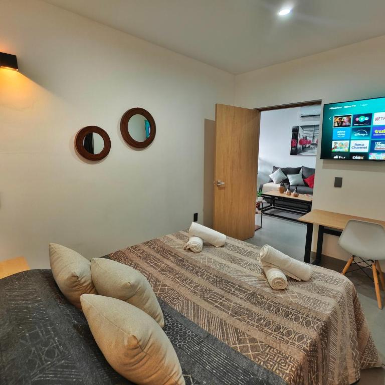 Depa amueblado nuevo a 2 cuadras de Chapultepec - One-Bedroom Apartment - 24