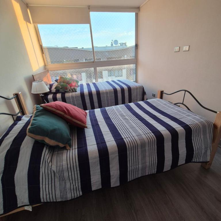 Apartment 6 guests 2Rooms 2Bath Parking Stgo Centro - Apartamento de 2 dormitorios con balcón - 16