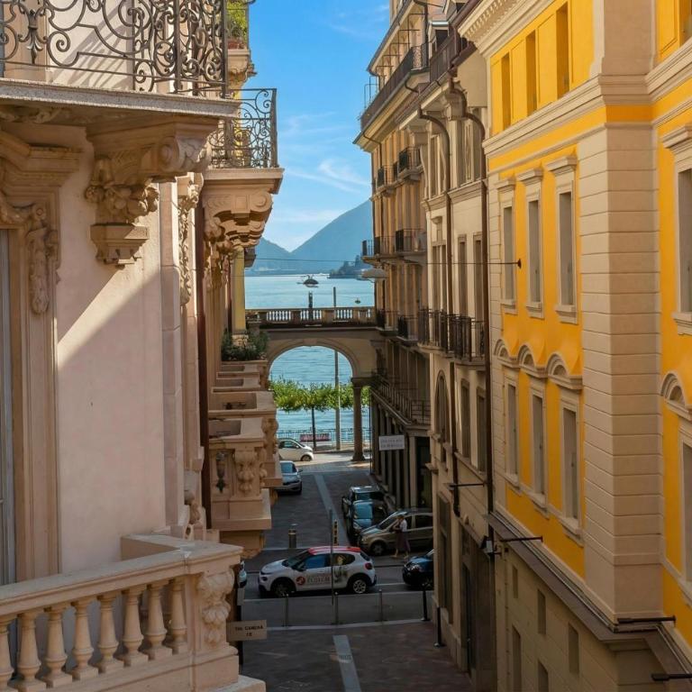 Heart of Lugano Apartment with Balcony - Happy Rentals - Appartement avec Balcon - 14