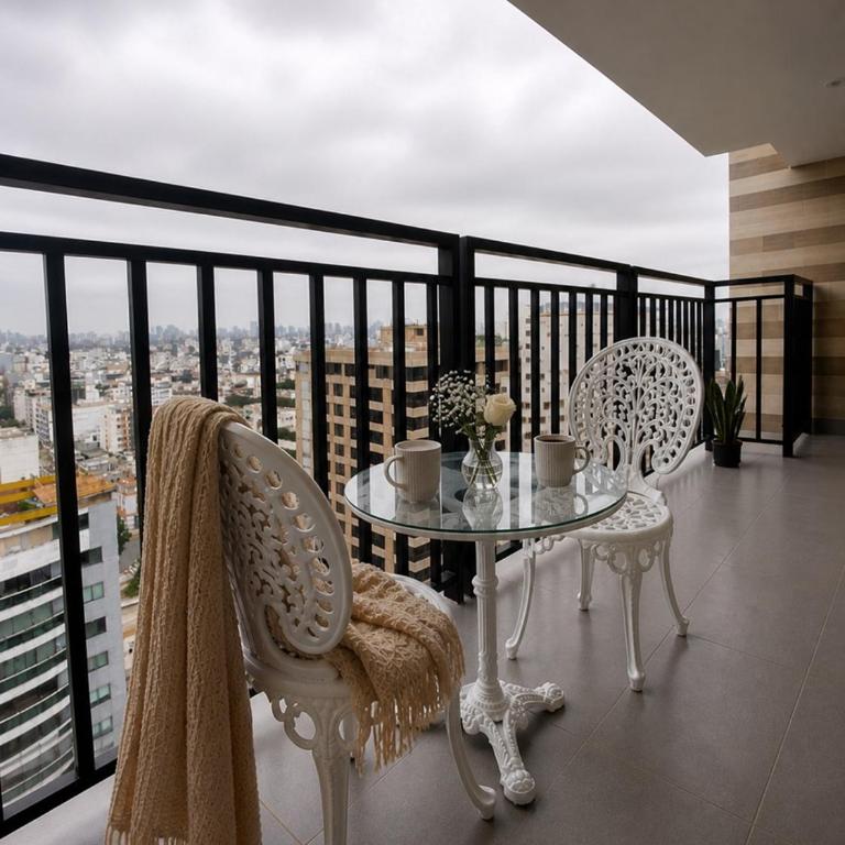 Lovely view at cozy 4 ppl 2 BR apt in Miraflores - Apartamento de 2 dormitorios - 4