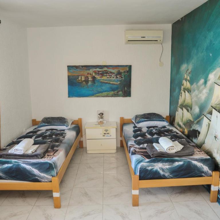 Pirate Backpackers - Standard Twin Room - 2