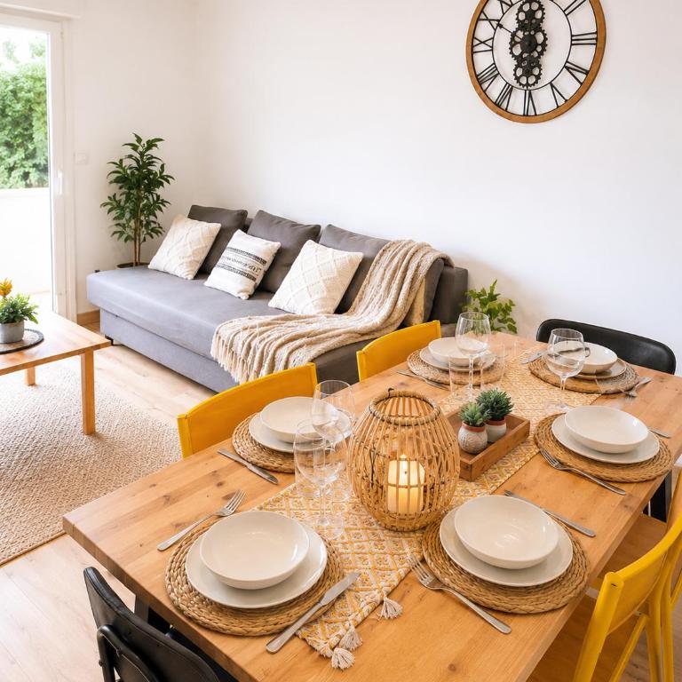 Appart cosy 8 pers Balcon Parking gratuit 3 ch - Apartamento de 3 dormitorios - 2