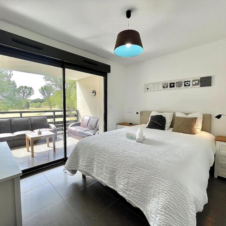 La Terrasse du Golf, Apparement avec piscine, wifi, parking - Two-Bedroom Apartment - 4