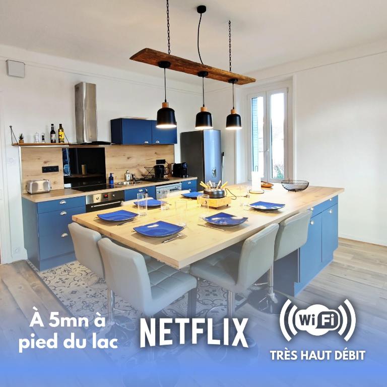 Le Bleuet - Parking privatif - 5mn à pied du lac - Apartamento de 3 dormitorios - 2