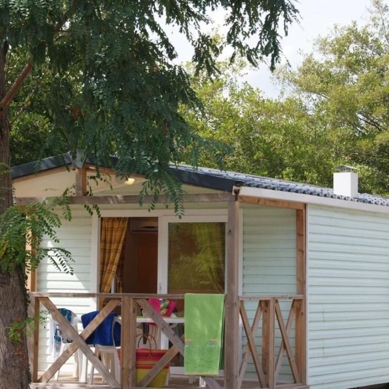 ZEcamping 4 étoiles 1km plage espace aquatique mobil-home TV 29m2 - Mobile Home - 5