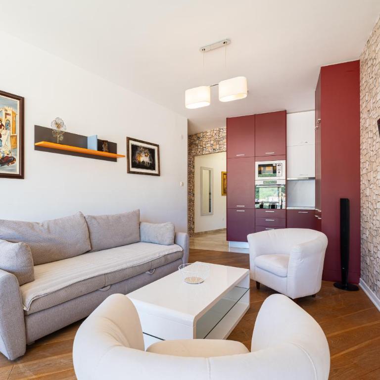 Tre Canne di Mare - Apartman sa 1 Spavaćom Sobom, Balkonom i Pogledom na Grad - 8