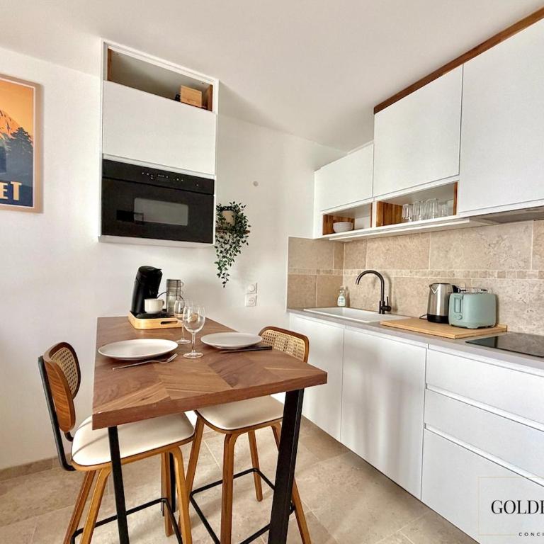 Le Nivolet Cocon moderne face à la gare - Appartement 1 Chambre - 6