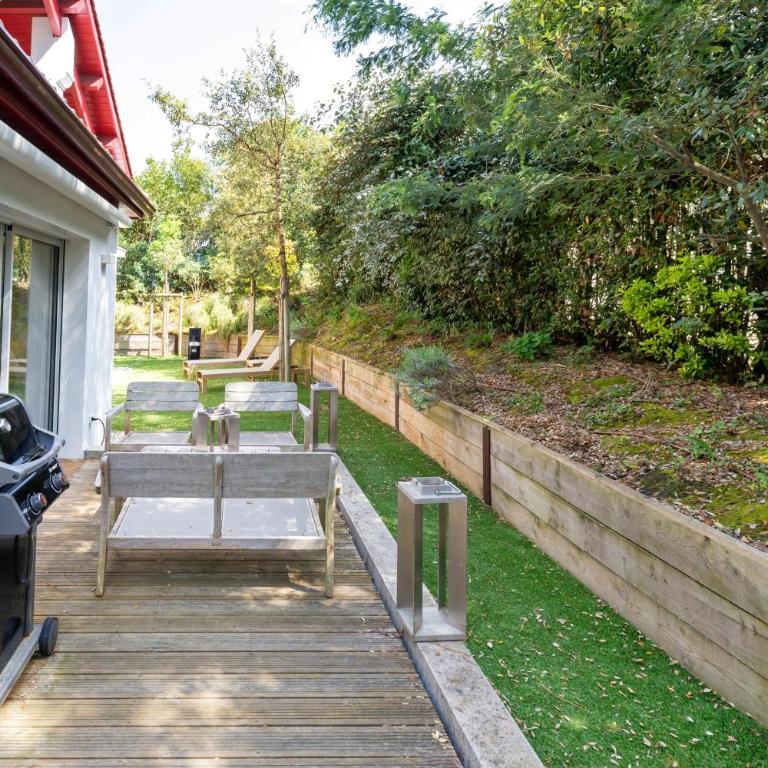 Appartement d’Exception Hossegor - Deluxe-Apartment mit 2 Schlafzimmern und Gartenblick - 24