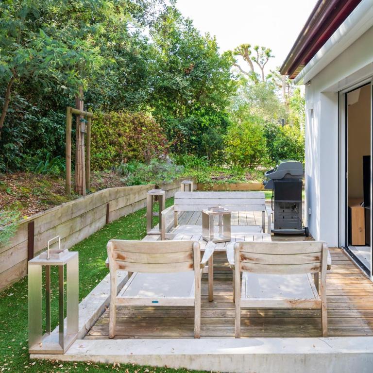 Appartement d’Exception Hossegor - Deluxe-Apartment mit 2 Schlafzimmern und Gartenblick - 19