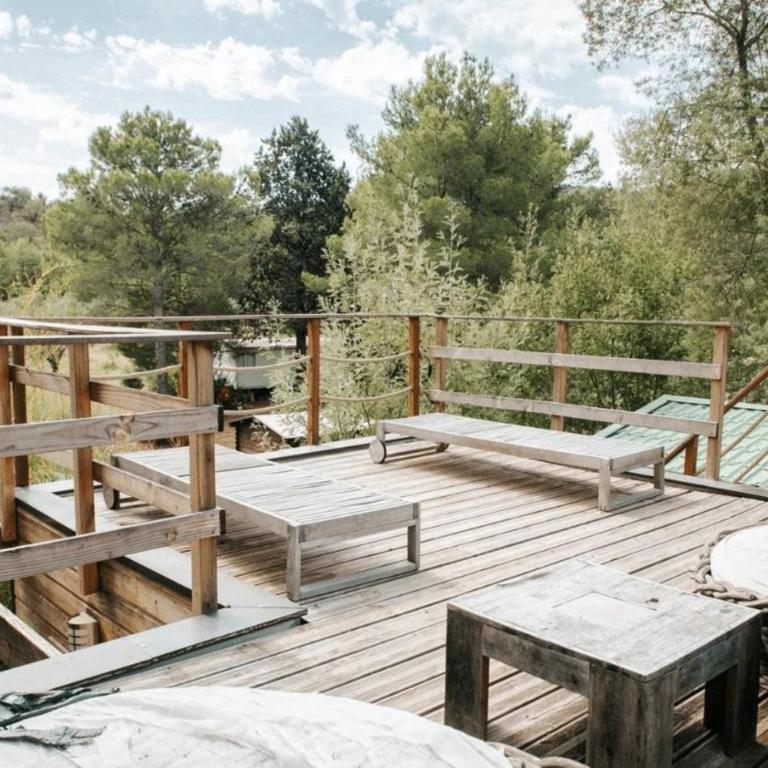 ZEcamping 3 à 4km de la plage piscine chiens acceptés jacuzzi - Chalet - 21