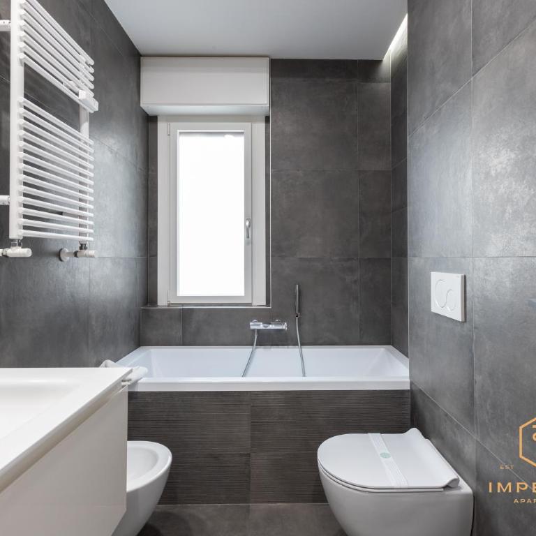 Tiburtina Flat - Skyline View, 500mt to Tiburtina Station, Luxury Design - Appartamento con 2 Camere da Letto - 5