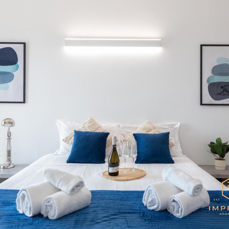 Tiburtina Flat - Skyline View, 500mt to Tiburtina Station, Luxury Design - Appartamento con 2 Camere da Letto - 12