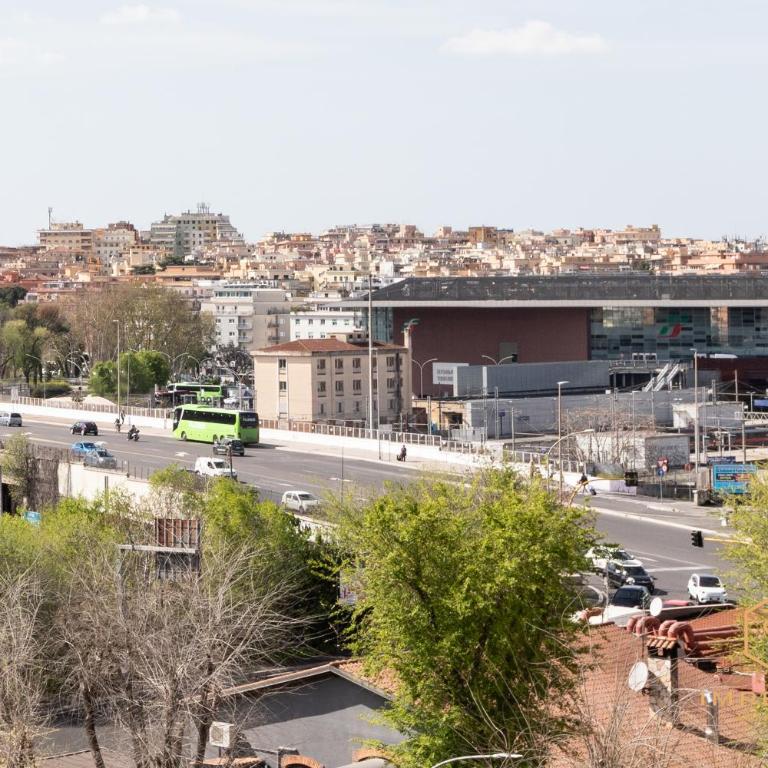 Tiburtina Flat - Skyline View, 500mt to Tiburtina Station, Luxury Design - Appartamento con 2 Camere da Letto - 38
