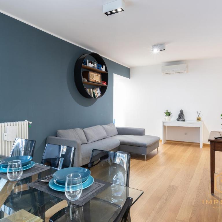 Tiburtina Flat - Skyline View, 500mt to Tiburtina Station, Luxury Design - Appartamento con 2 Camere da Letto - 21