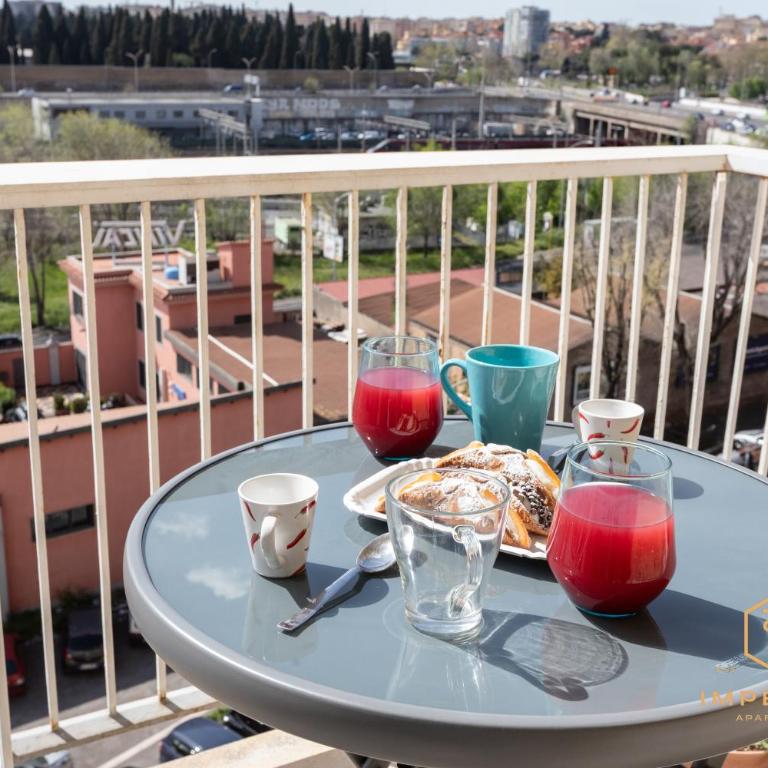 Tiburtina Flat - Skyline View, 500mt to Tiburtina Station, Luxury Design - Appartamento con 2 Camere da Letto - 4