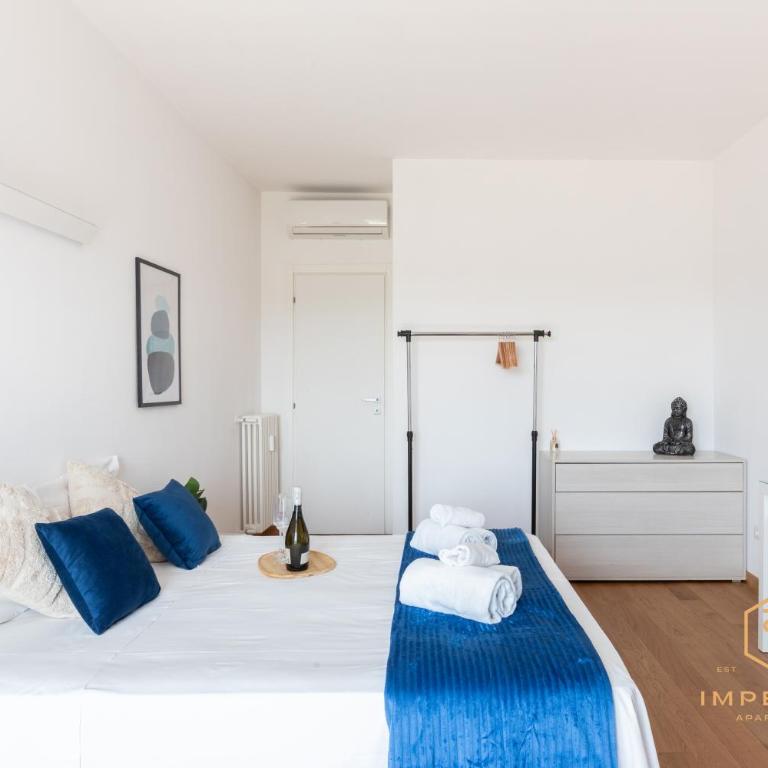 Tiburtina Flat - Skyline View, 500mt to Tiburtina Station, Luxury Design - Appartamento con 2 Camere da Letto - 24