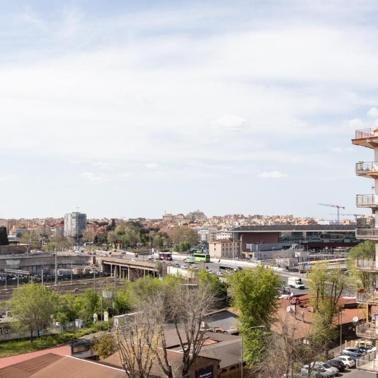 Tiburtina Flat - Skyline View, 500mt to Tiburtina Station, Luxury Design - Appartamento con 2 Camere da Letto - 41