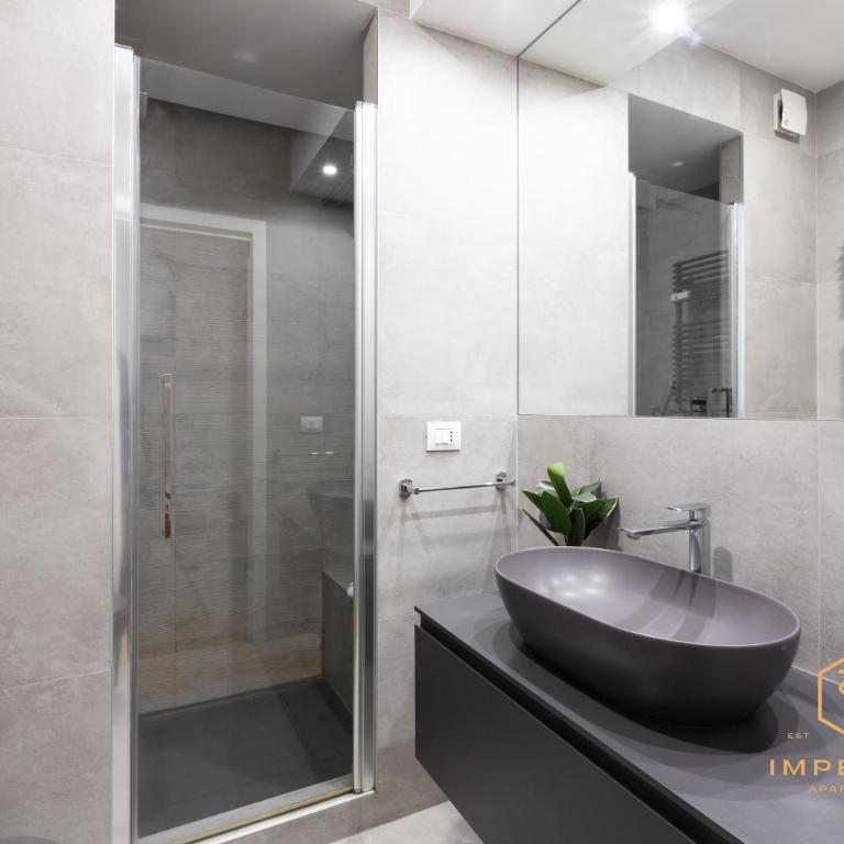 Tiburtina Flat - Skyline View, 500mt to Tiburtina Station, Luxury Design - Appartamento con 2 Camere da Letto - 9