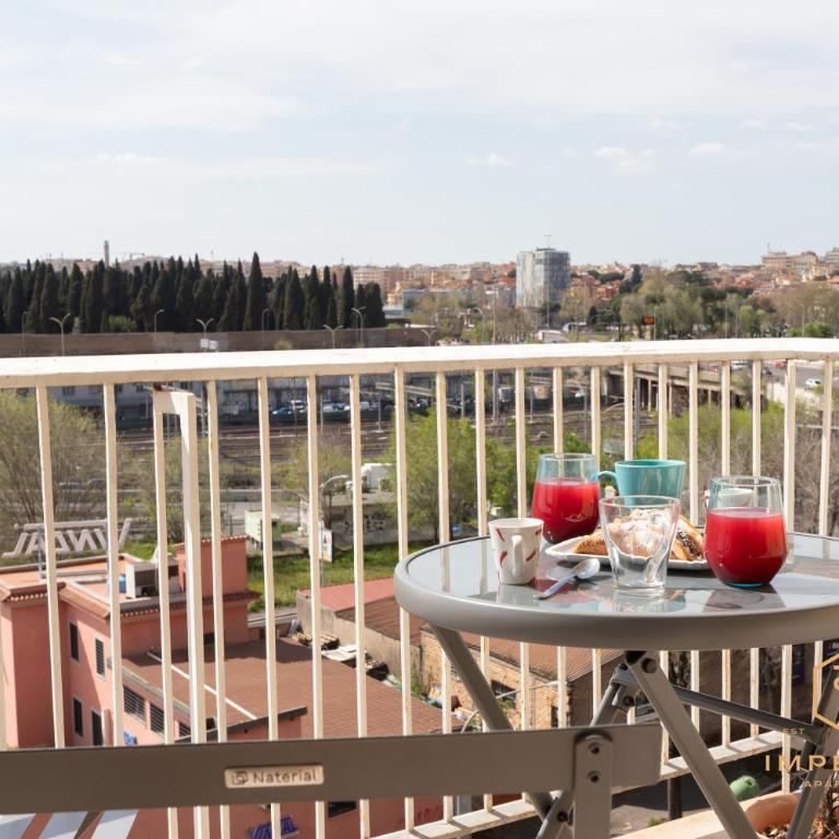Tiburtina Flat - Skyline View, 500mt to Tiburtina Station, Luxury Design - Appartamento con 2 Camere da Letto - 20