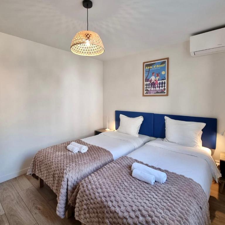 LARVOTTO Plage Monaco & Terrasse - Appartement 3 Chambres Premium avec Balcon - 8