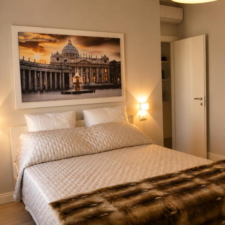 Vatican Luxury Roma Vaticano - Two-Bedroom Deluxe Apartment with Balcony - 1