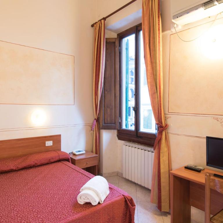 Hotel Palazzuolo - Camera Matrimoniale Economy con Bagno in Comune - 5