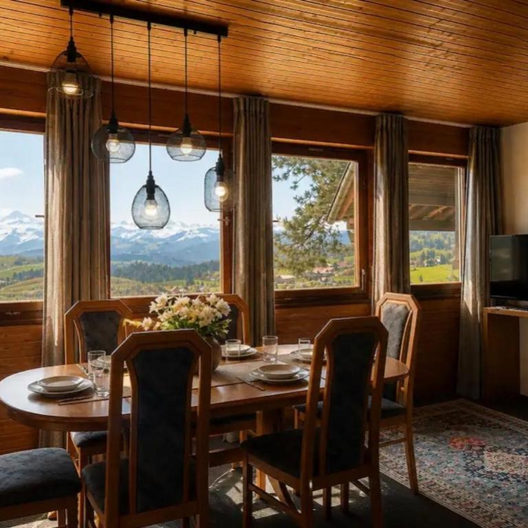 Panorama Apart Garden - Alpenblick & Balkon - Ferienhaus mit 4 Zimmern - 4