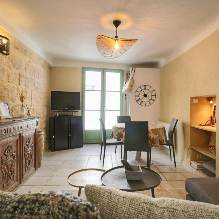 Uzès centre-Les Terrasses de SIGALON, maison de ville climatisée 3 chambres - Appartement 3 Chambres - 5
