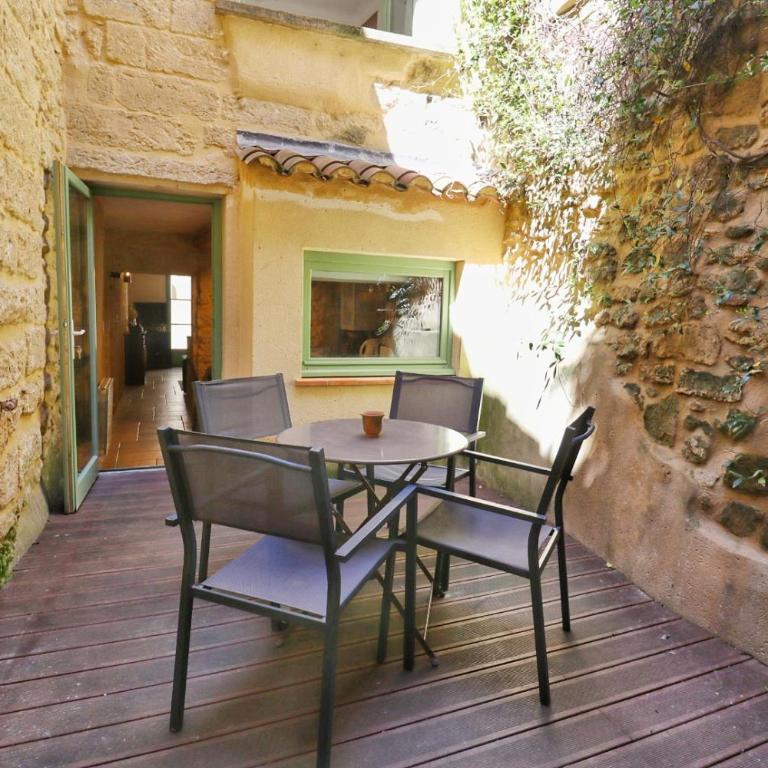 Uzès centre-Les Terrasses de SIGALON, maison de ville climatisée 3 chambres - Appartement 3 Chambres - 1