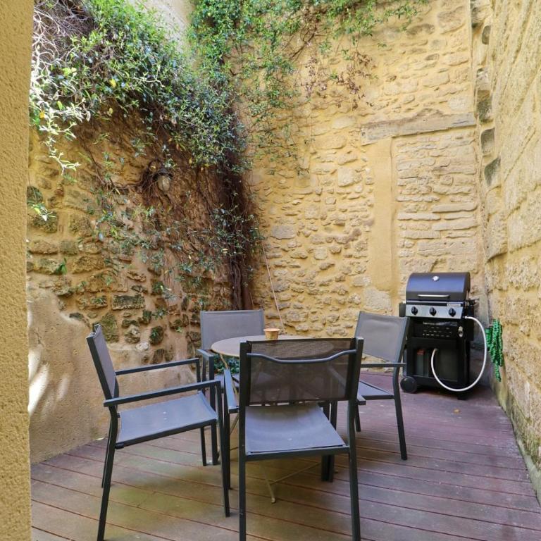 Uzès centre-Les Terrasses de SIGALON, maison de ville climatisée 3 chambres - Appartement 3 Chambres - 2