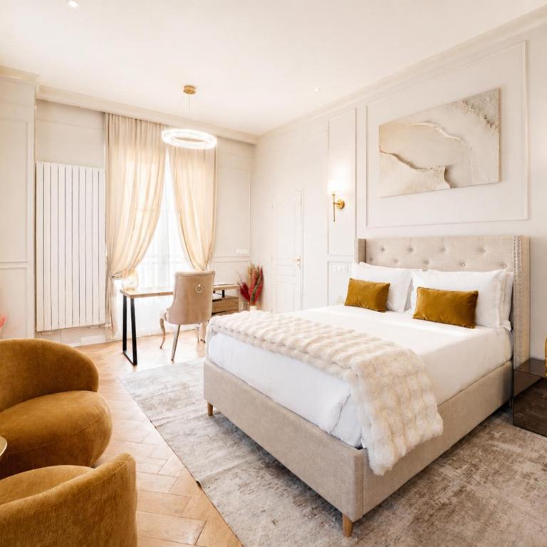 Majesticpearl Suite 65m2 Balnéo Gare Parking - One-Bedroom Apartment - 13