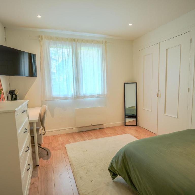 Quiet Line Coliving - Chambre dans T4 de 68m2 - Jusqu'à 2 personnes - Wifi Fibre -Gare à 15 min - GEM à 2 min - Doppelzimmer - 9
