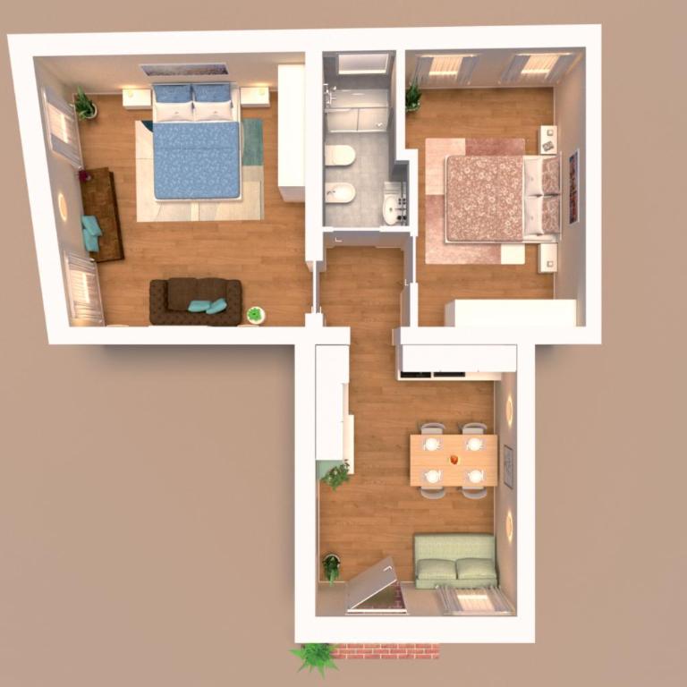 Finalmente a casa, Nuovo, Centrale e senza Scale - Appartamento con 2 Camere da Letto - 6
