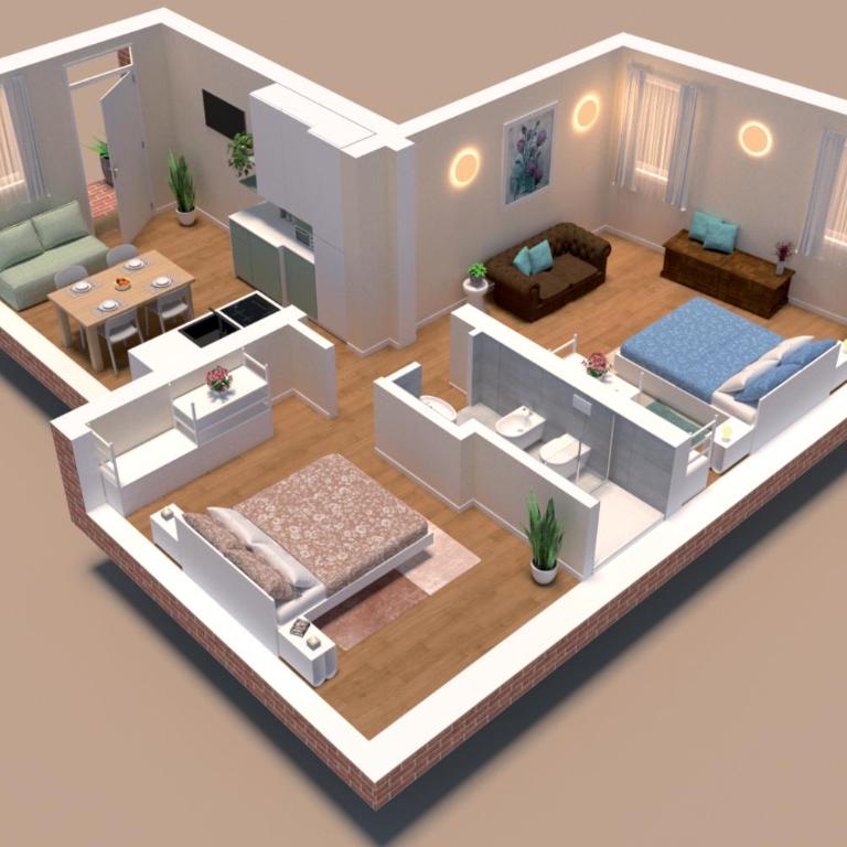 Finalmente a casa, Nuovo, Centrale e senza Scale - Appartamento con 2 Camere da Letto - 7