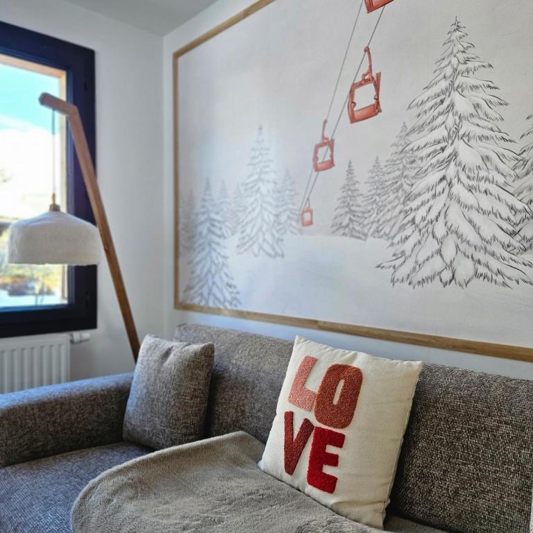 Appartement neuf proche ski, lac et centre village - Apartment mit 2 Schlafzimmern und Terrasse - 18