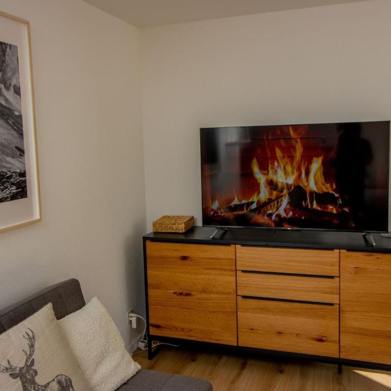 Leukerbad Nordic Retreat with Free Parking - Appartamento con 2 Camere da Letto - 14