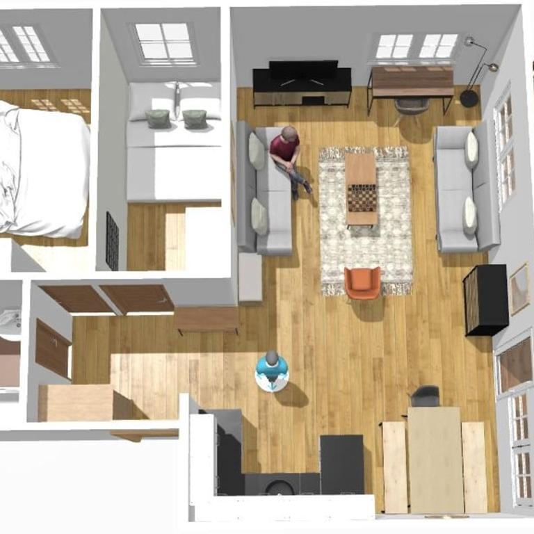 Leukerbad Nordic Retreat with Free Parking - Appartamento con 2 Camere da Letto - 20