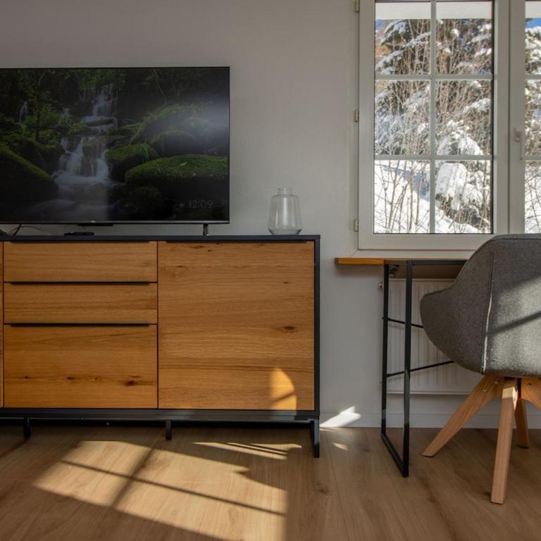 Leukerbad Nordic Retreat with Free Parking - Appartamento con 2 Camere da Letto - 32