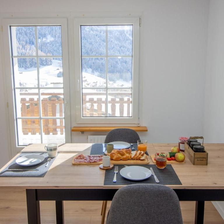Leukerbad Nordic Retreat with Free Parking - Appartamento con 2 Camere da Letto - 37