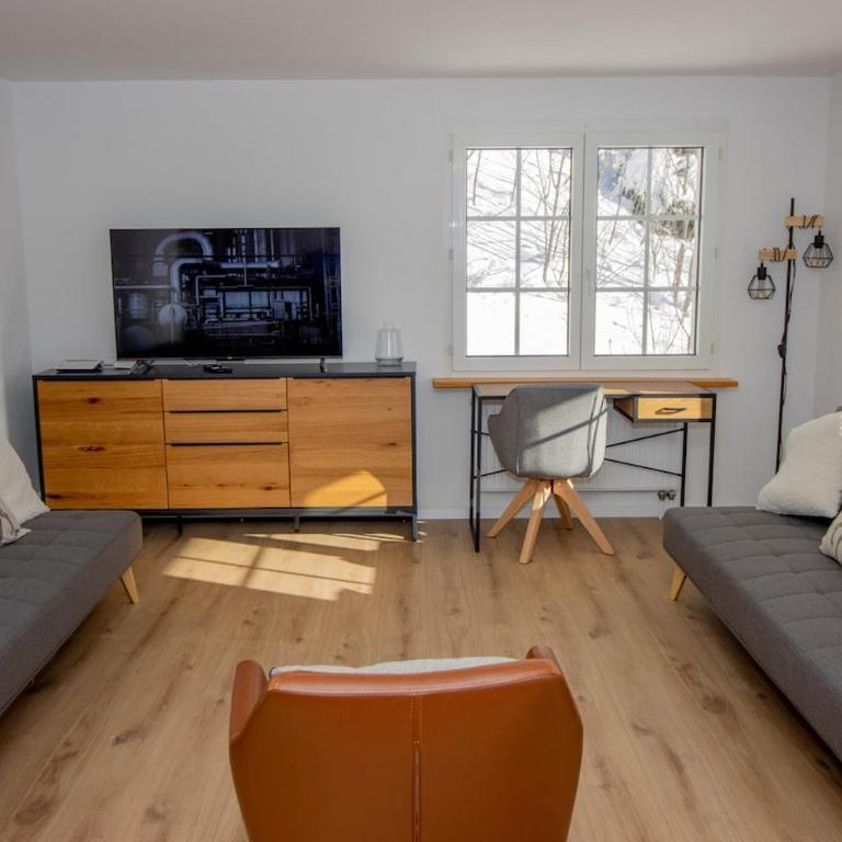 Leukerbad Nordic Retreat with Free Parking - Appartamento con 2 Camere da Letto - 52