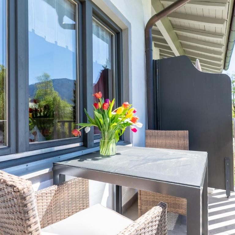 Gästehaus Wolfgang Taubensee - Studio mit Bergblick - 1