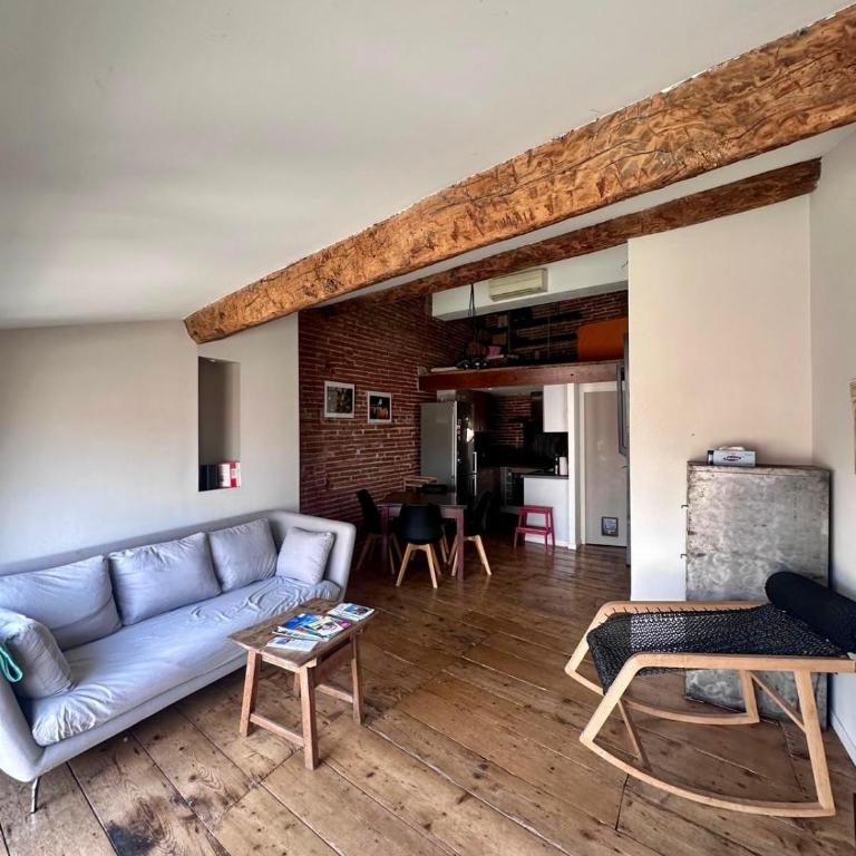Charming duplex with 2 terraces - One-Bedroom Apartment - 22