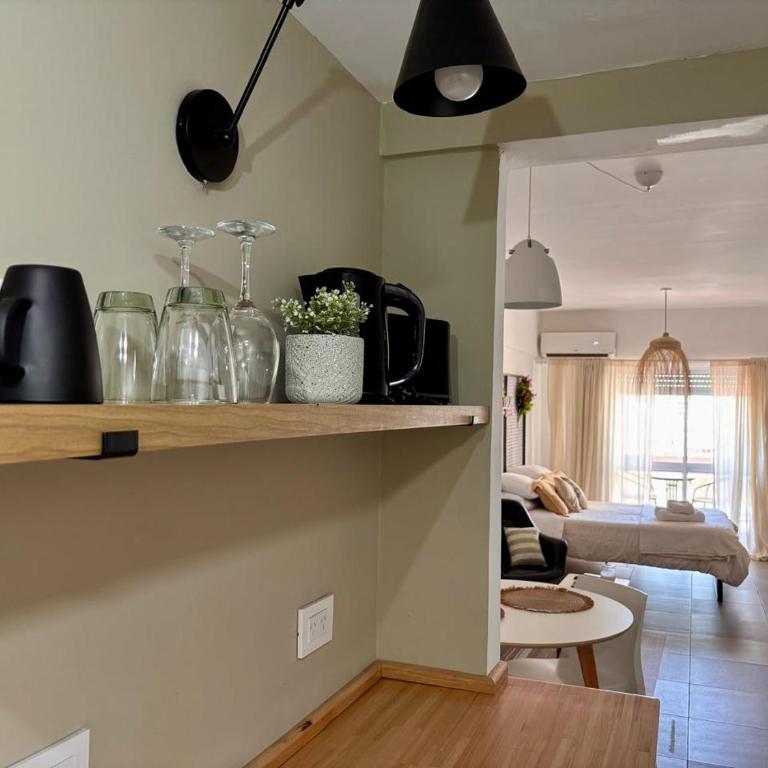 Sobra Av Corrientes - Vista abierta a Paseo la Plaza - One-Bedroom Apartment - 11