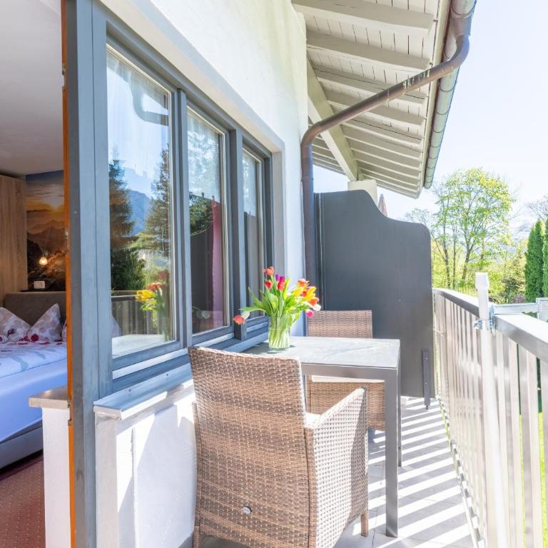 Gästehaus Wolfgang Taubensee - Studio mit Bergblick - 8
